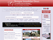 Tablet Screenshot of bretagne-immobilier-direct.com